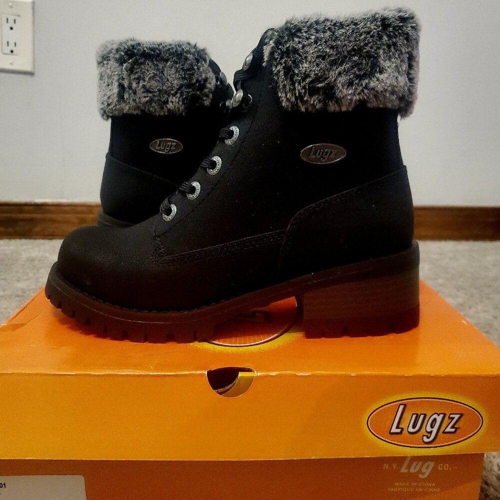 Women's Lugz Fur Boots NEW Sz. 7